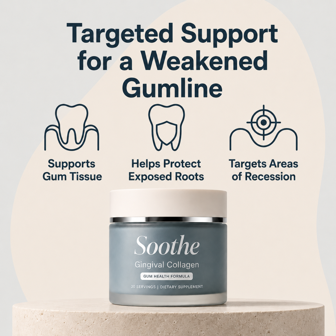 Soothe Gingival Maritime Collagen - Receding Gums & Tissue Regeneration