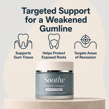 Soothe Gingival Maritime Collagen - Receding Gums & Tissue Regeneration