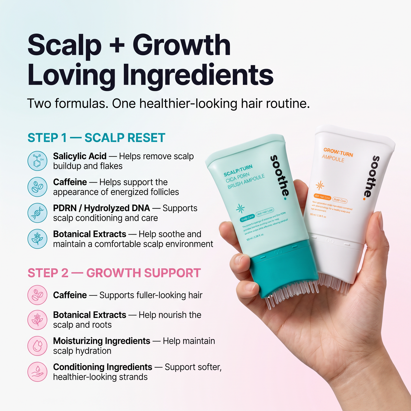 Hair Growth & Scalp Serum Duo