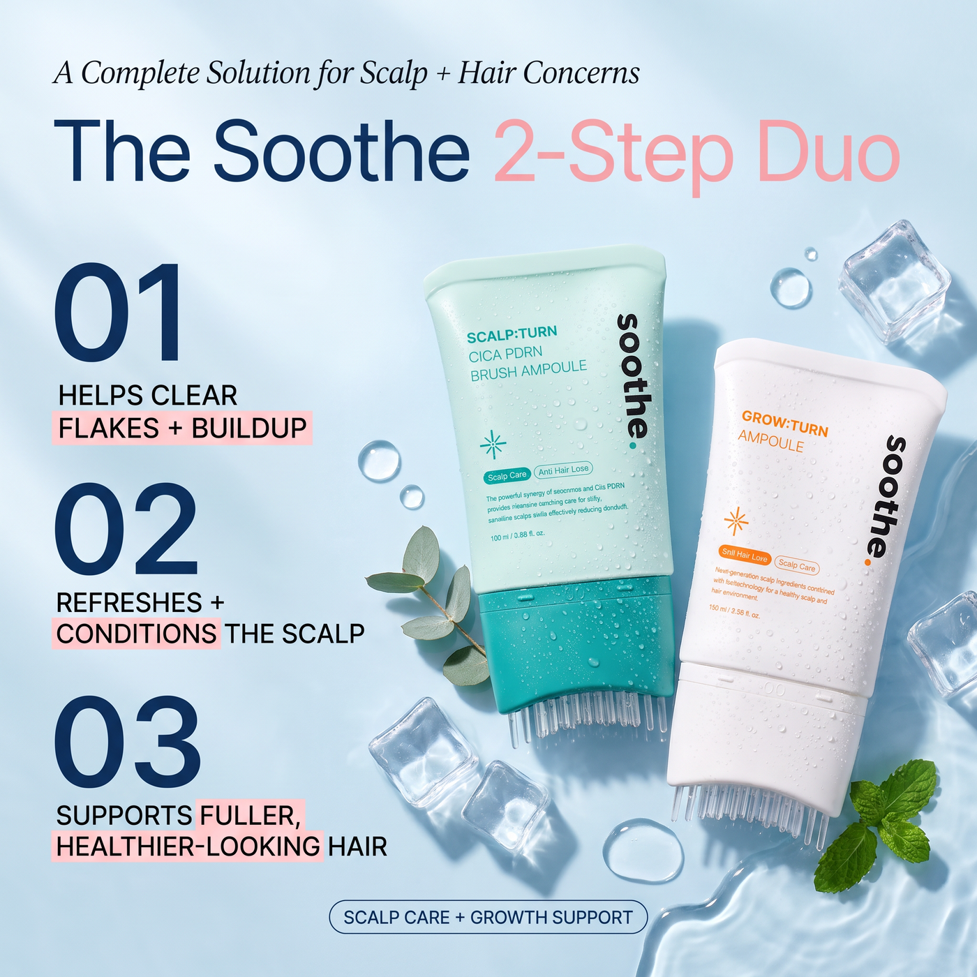 Hair Growth & Scalp Serum Duo
